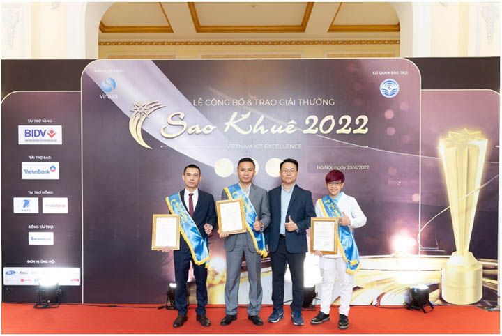 LogTecHub được vinh danh giải thưởng Sao Khuê 2022