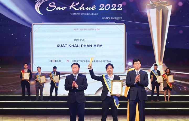 AMELA hai năm liên tiếp nhận giải thưởng Sao Khuê
