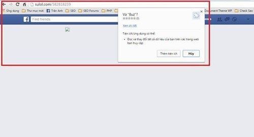 Mã độc mới lây lan trên Facebook là 