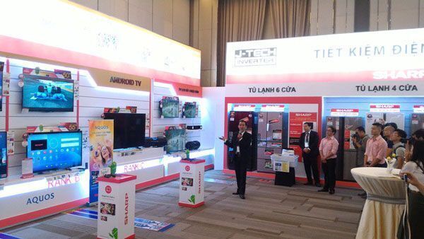 Sharp, Android TV, smart TV, giải trí nghe nhìn, thị trường việt nam