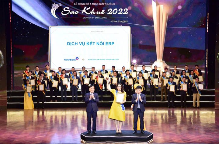 VietinBank ERP-Connect - Dịch vụ ngân hàng duy nhất lọt Top 10 Sao Khuê 2022