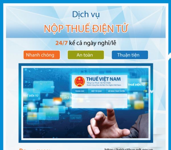 Từ tháng 12, các ngân hàng chỉ chấp nhận nộp thuế điện tử