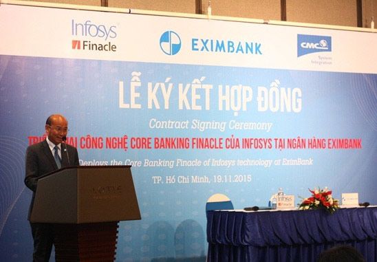 Eximbank nâng lợi thế cạnh tranh trên giải pháp Infosys