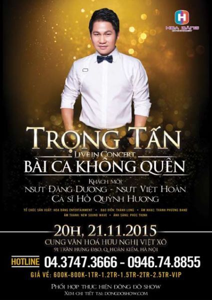 Trọng Tấn mới lạ trong