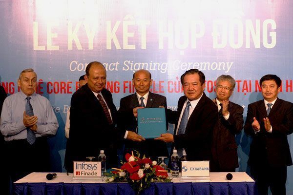 Eximbank, core banking, infosys, giải pháp, tài chính, ngân hàng