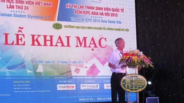 Nhân lực CNTT, hội tin học việt nam, Cuộc thi Tin học, VAIP, ACM/ICPC, Olympic Tin học Sinh viên, OLP’15, 