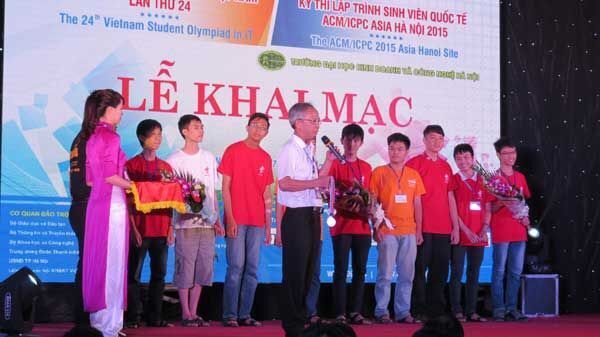 Nhân lực CNTT, hội tin học việt nam, Cuộc thi Tin học, VAIP, ACM/ICPC, Olympic Tin học Sinh viên, OLP’15,
