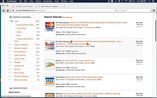 Khám phá thế giới ngầm dark web