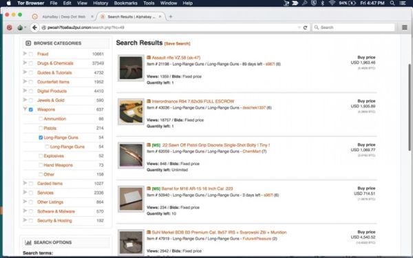 Khám phá thế giới ngầm dark web