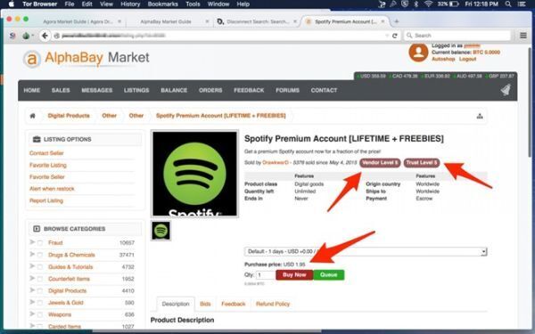 Khám phá thế giới ngầm dark web