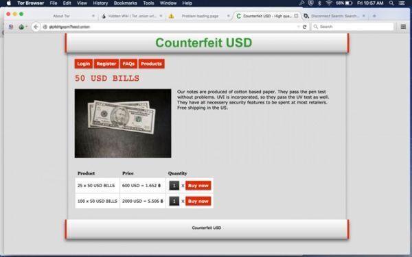 Khám phá thế giới ngầm dark web