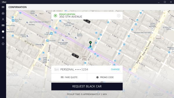 Uber ra mắt ứng dụng cho máy tính, hỗ trợ sử dụng Cortana
