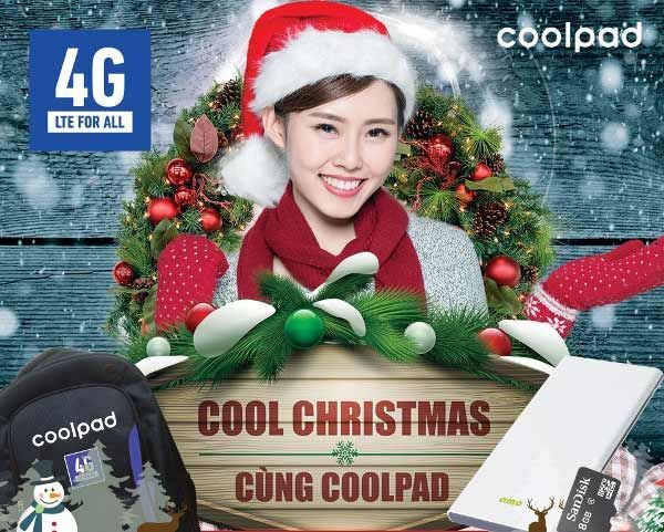 Nhiều quà tặng mừng giáng sinh từ Coolpad