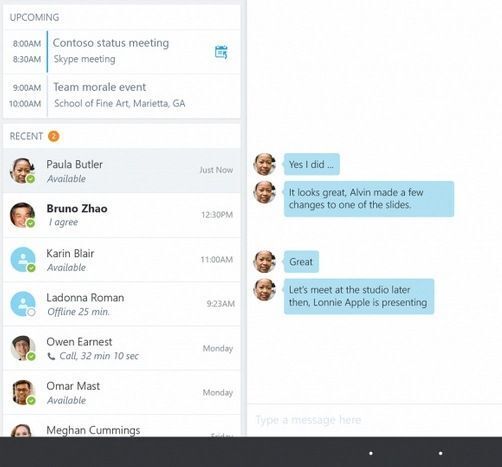 Skype, doanh nghiệp, ứng dụng, microsoft