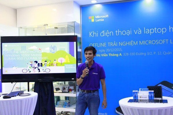 Viễn thông A, trải nghiệm, Microsoft, Lumia 950 XL