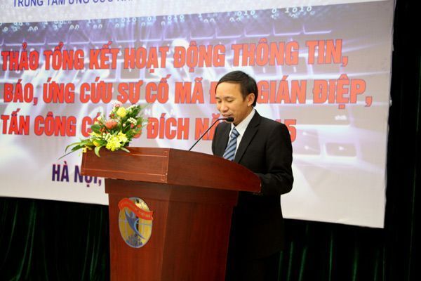 VNCERT, malware, an toàn thông tin, tin nhắn rác, Trung tâm Ứng cứu khẩn cấp máy tính Việt Nam, chống tấn công có chủ đích, ứng cứu sự cố mã độc, phishing, 