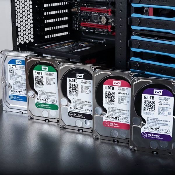 Ổ cứng trong WD: Màu nào việc nấy