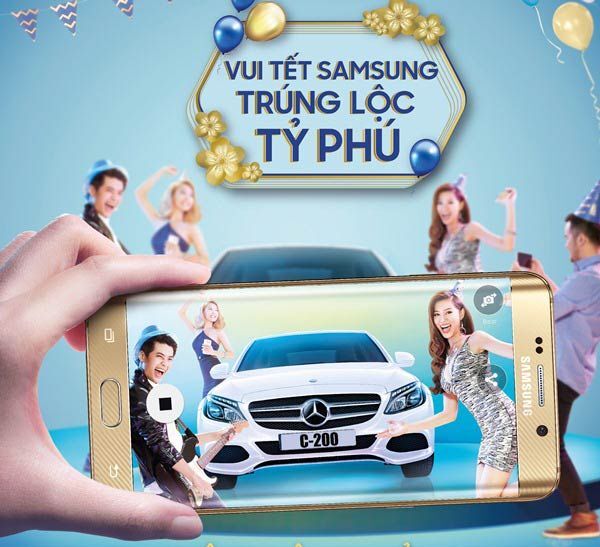 Cơ hội trở thành tỷ phú cùng Samsung