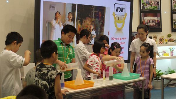 Panasonic, Panasonic Risupia Việt Nam, Panasonic Risupia, khám phá khoa học, Giáng sinh 2015,