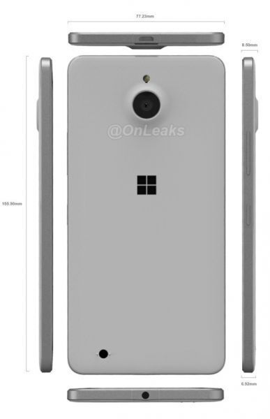 Lumia 850 lộ diện với khung kim loại