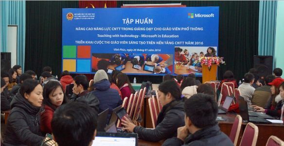 Giáo viên sáng tạo trên nền tảng CNTT 2016