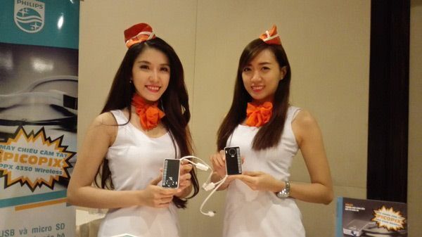 Vietnet, Philips, máy chiếu mini, thị trường việt nam