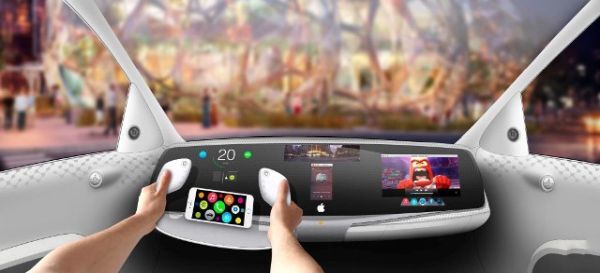 Độc đáo concept Apple iCar