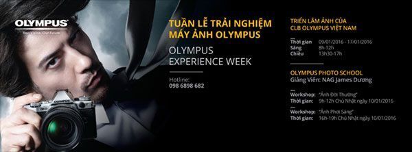 Olympus, trải nghiệm sản phẩm, máy ảnh Olympus, Olympus Experience Week, OM-D E-M5 Mark II, Photography Workshop, Max Marketing