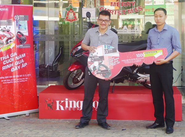 Kingston, chương trình khuyến mãi, Kingston Technology, Kingston Việt Nam, trao thưởng chương trình khuyến mãi,