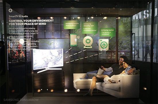 Smart TV mới có thể kiểm soát nhà thông minh