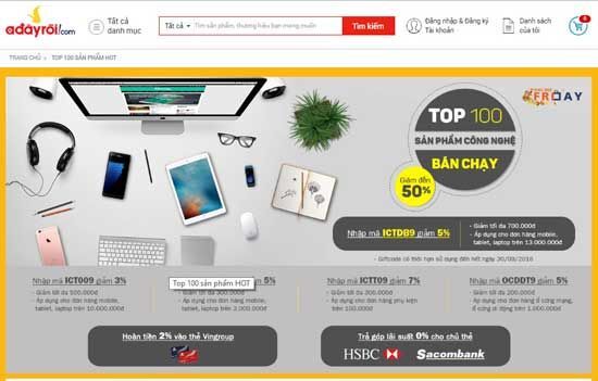 Online Friday 2016 mang lại doanh thu hơn 170 tỷ đồng