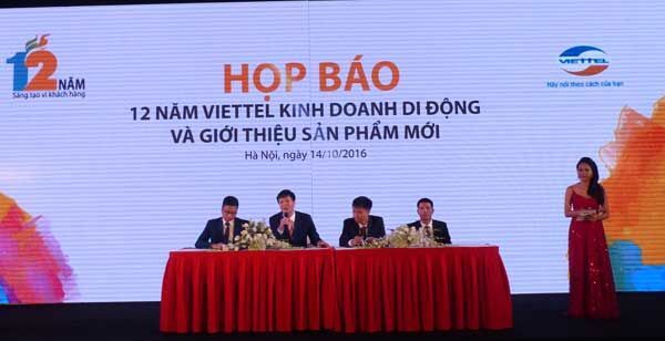 Viettel kỷ niệm 12 năm kinh doanh di động, công bố nhiều dịch vụ mới