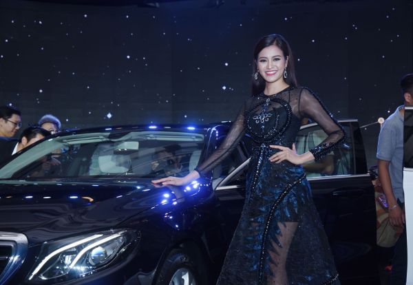 Mercedes-Benz, ô tô xe máy, Á Hậu, Huyền My, E-Class 2017, Mercedes-Benz E-300 AMG, Mercedes-Benz E-200, 