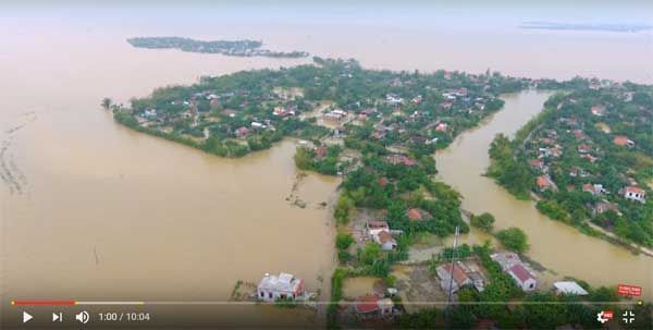 Flycam, Quảng Bình, vùng lũ, miền Trung