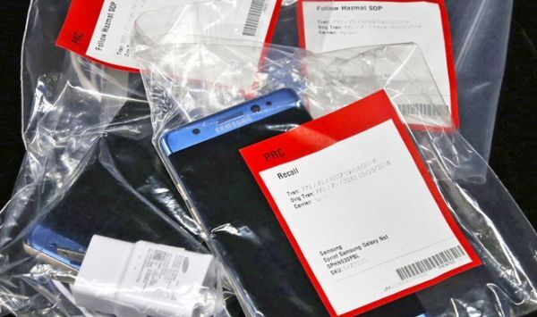 Samsung, lỗi pin, Galaxy Note 7, thu hồi Galaxy Note 7,