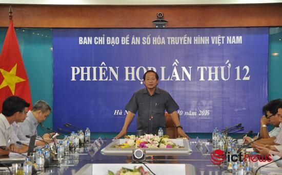 Số hóa truyền hình, Bộ trưởng Trương Minh Tuấn , số hóa truyền hình