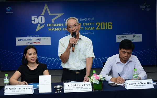 Công bố  “50 Doanh nghiệp CNTT hàng đầu Việt Nam 2016”