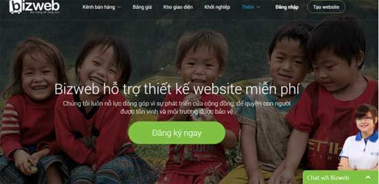 Miễn phí thiết kế website cho các tổ chức thiện nguyện, phi chính phủ...
