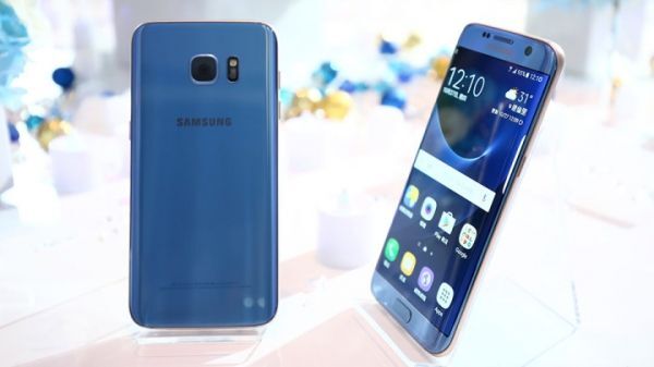 Galaxy S7 Edge màu Blue Coral trình làng