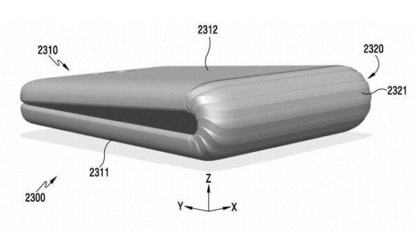 Concept điện thoại gập siêu lạ của Samsung