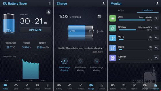 DU battery saver & fast charge