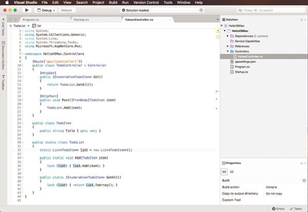 Tin vui: Microsoft sẽ tung ra Visual Studio cho Mac