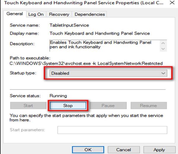 Vô hiệu hóa touchpad trên laptop