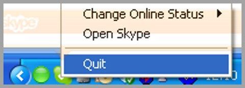 Khắc phục, sửa lỗi Skype không đăng nhập được trên Win XP