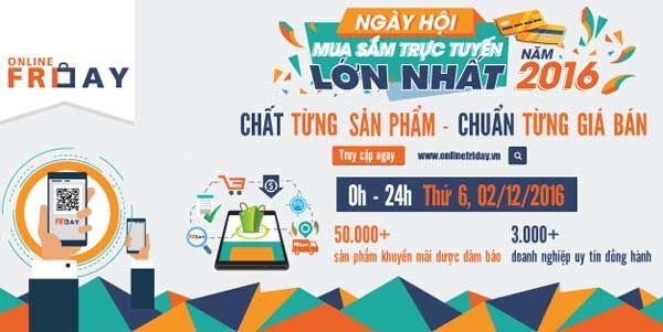Online Friday 2016 sẽ 