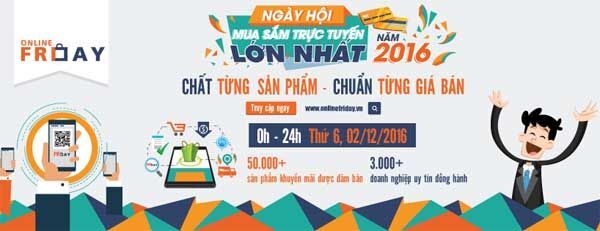 thương mại điện tử, Black Friday, Online Friday, Online Friday 2016, Big Off,