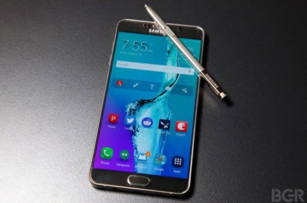 Samsung sẽ đẩy những cập nhật phần mềm của Note 7 vào Note 5