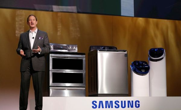 Samsung thu hồi máy giặt