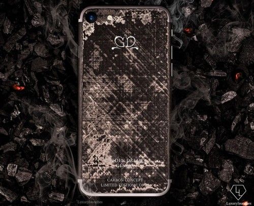 iPhone 7 phien ban soi carbon gia 17.000 USD