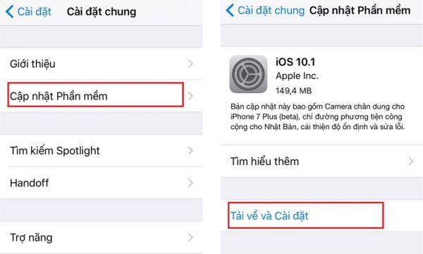 Khắc phục lỗi liệt bàn phím khi cập nhật lên iOS 10